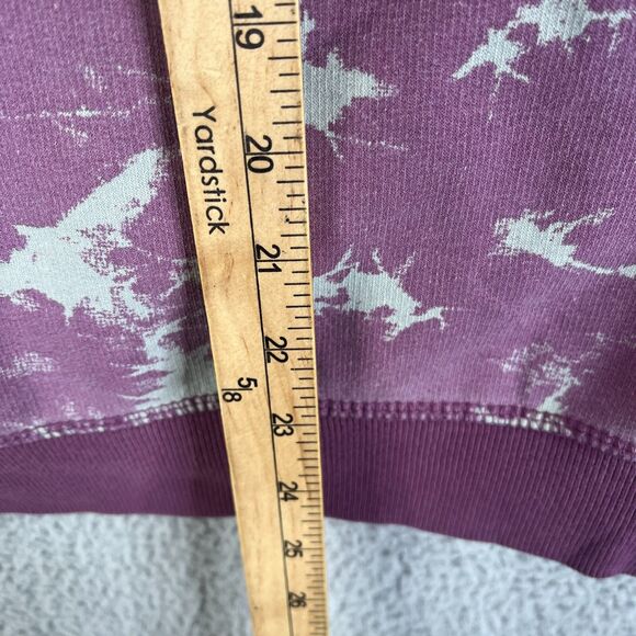 Volcom Sweatshirt Mens Large Hoodie Lavender Fleece Sweater Surf Skate Pullover - Picture 6 of 11